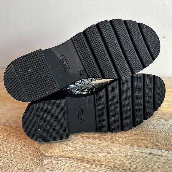 Nine West Talles 2 Tweed and Chain Ankle Moto Boot 8 - Picture 8 of 10